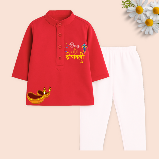 Shubh Deepavali Kurta set