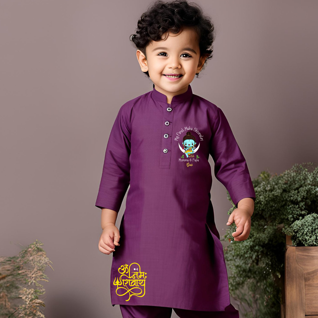 My First Shivratri (Kurta set)