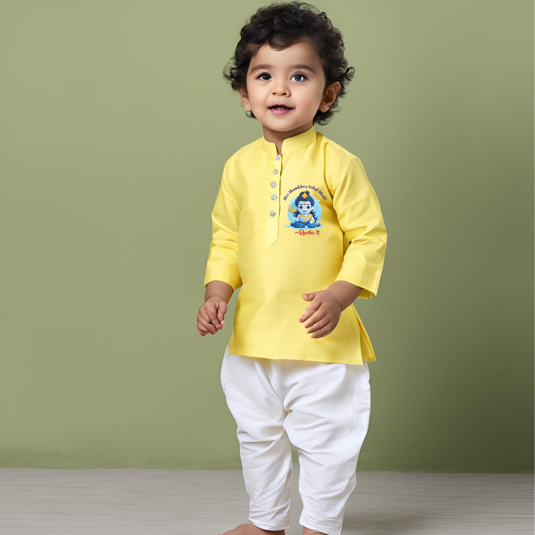 Shiv Shambhu's Cutest Bhakt (Kurta set)