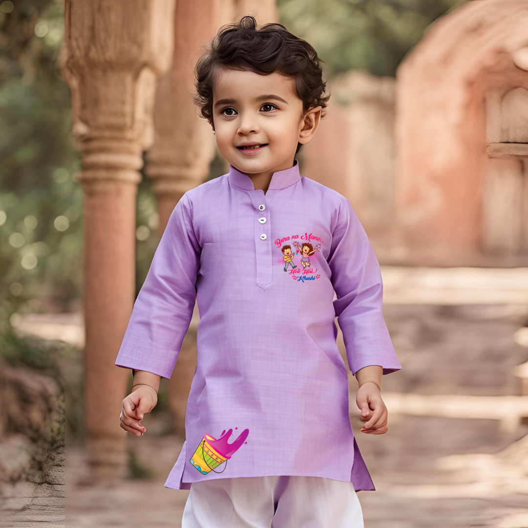 Bura na mano Holi hai (Kurta set)