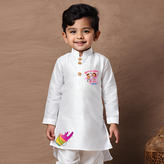 Bura na mano Holi hai (Kurta set)