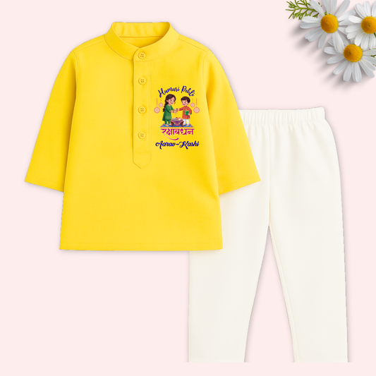 Humari Pehli Raksha Bandhan Kurta set