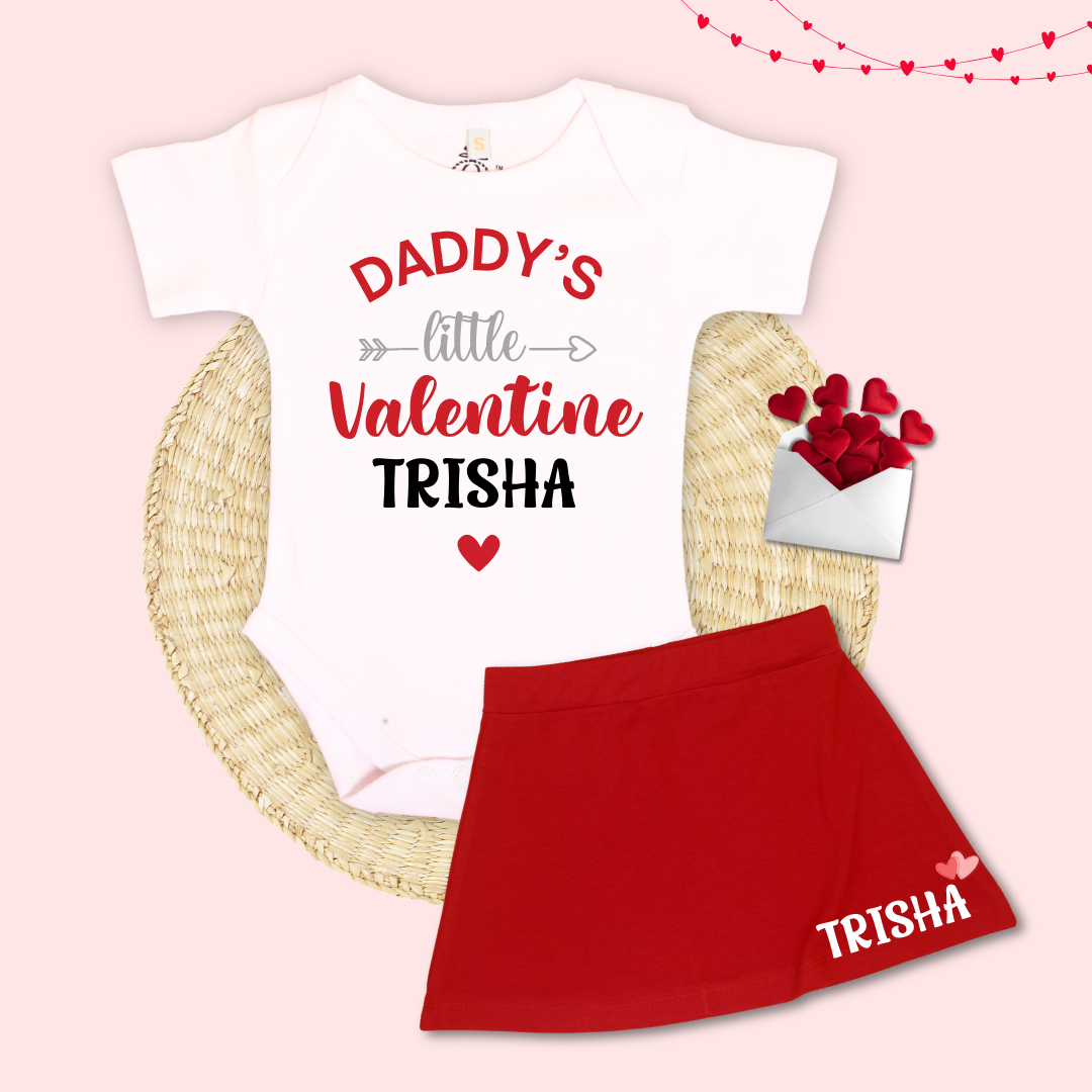 Daddys Little Valentine Set