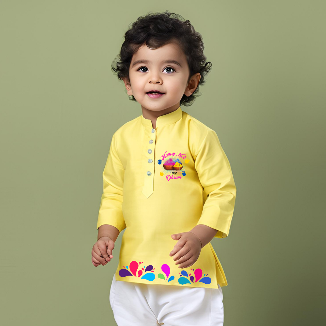 Happy Holi (Kurta set)