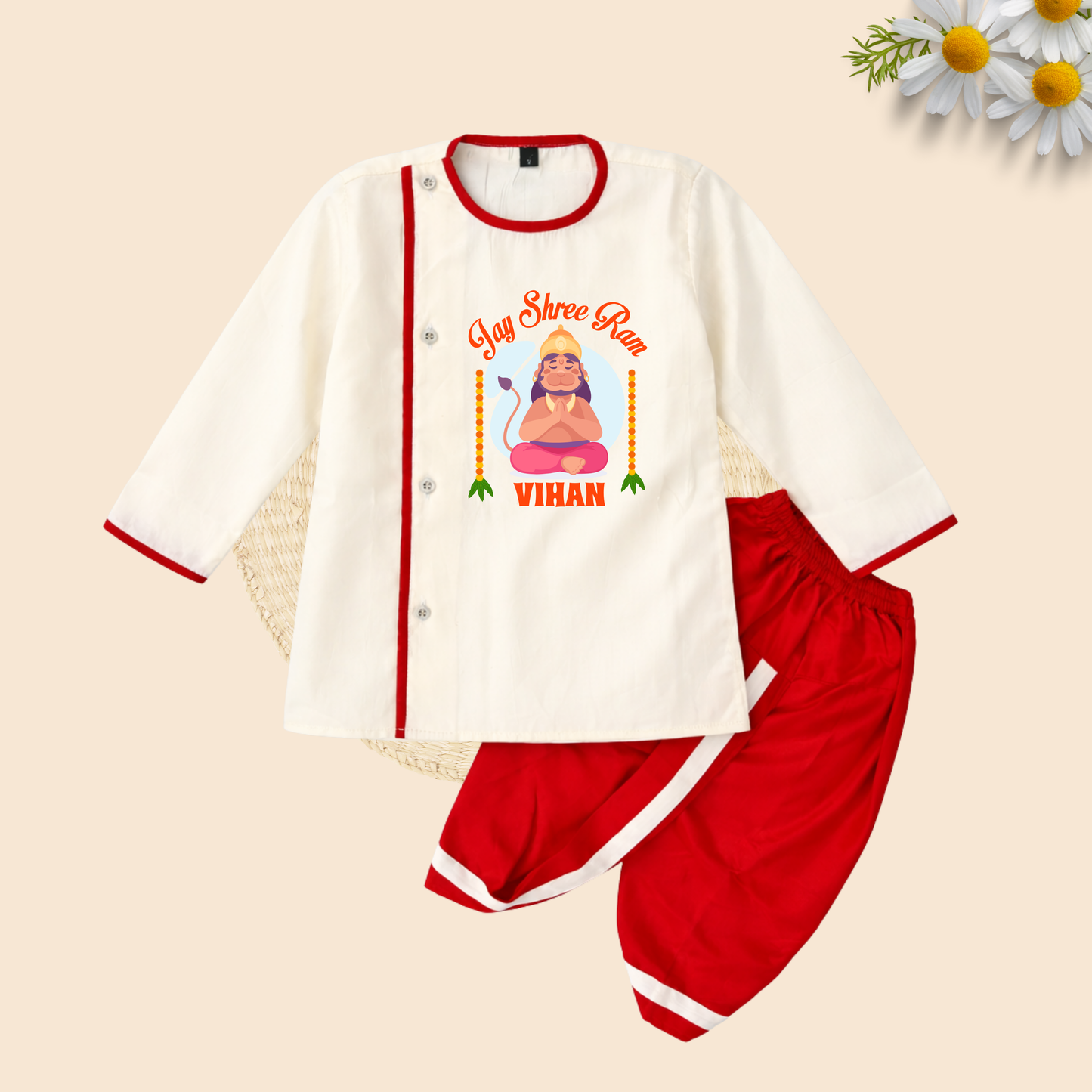 JAY SHREE RAM Dhoti Kurta