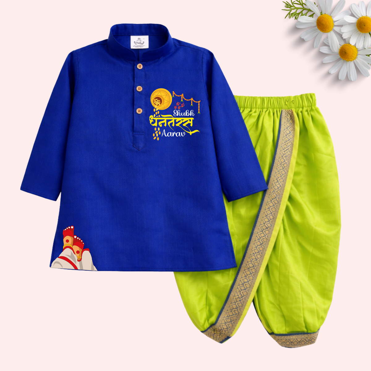 Shubh Dhanteras Dhoti Kurta