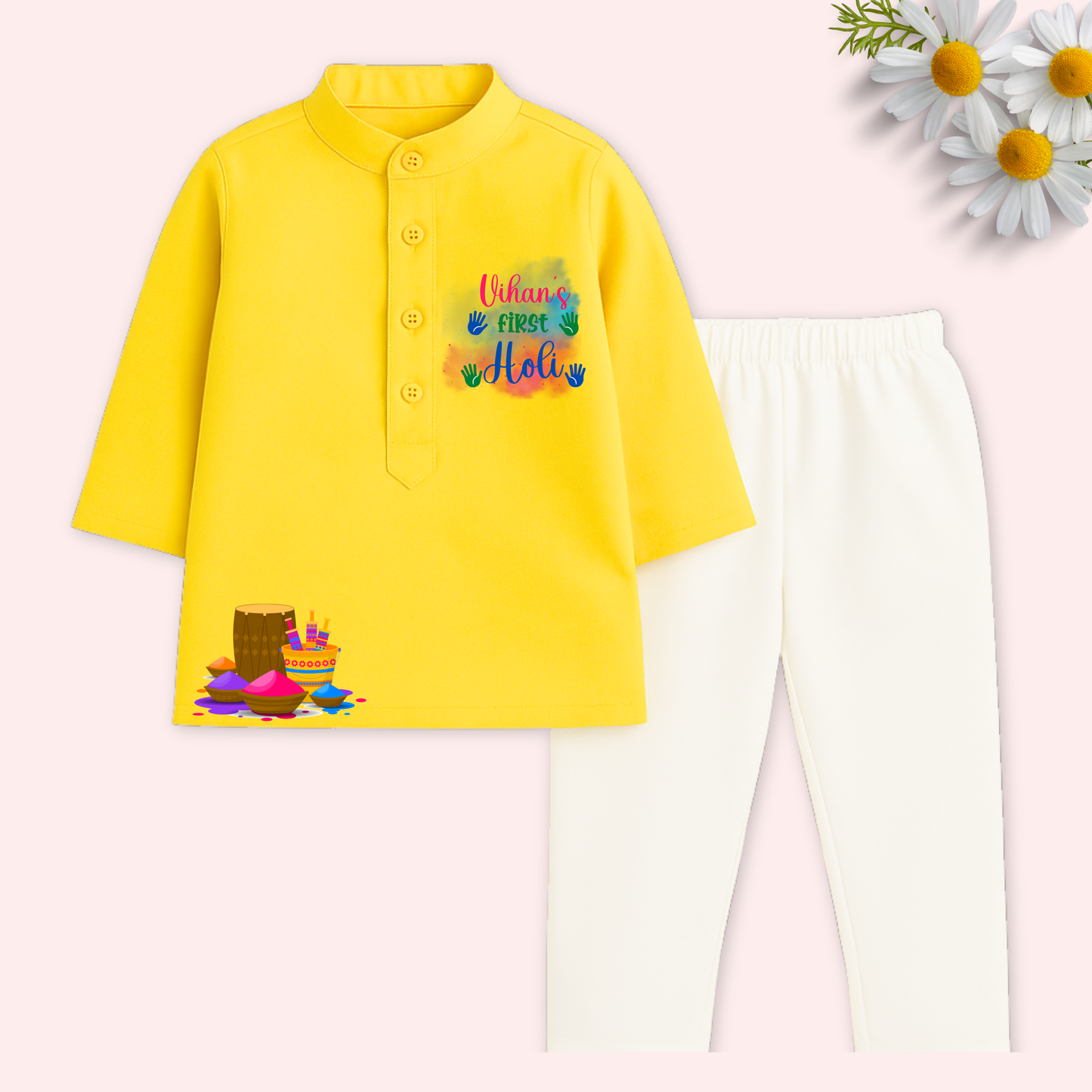 First Holi Kurta set