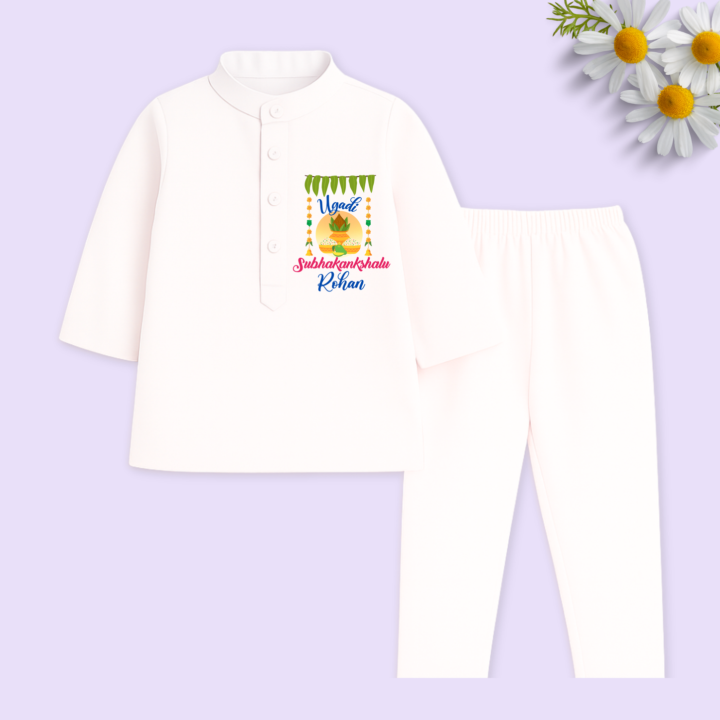 Ugadi Subhkankshalu Kurta set