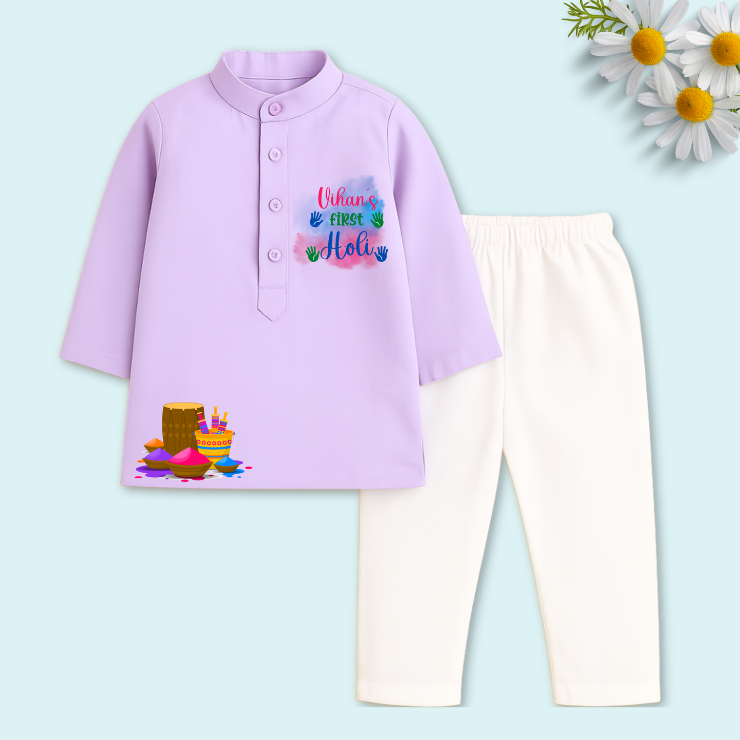 First Holi Kurta set