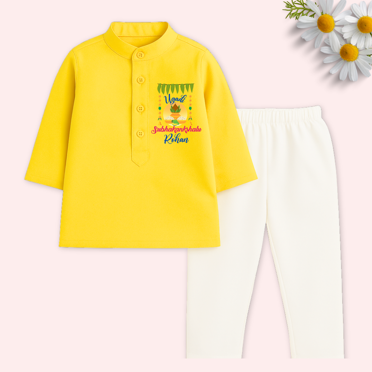 Ugadi Subhkankshalu Kurta set