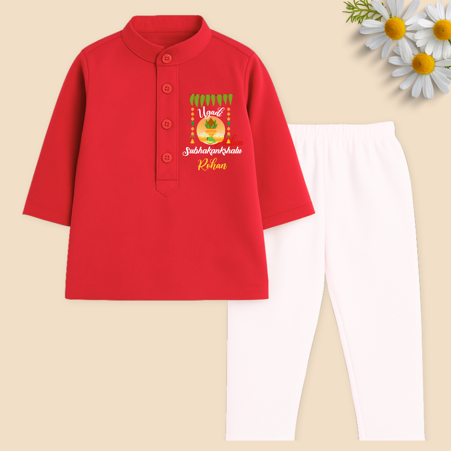 Ugadi Subhkankshalu Kurta set