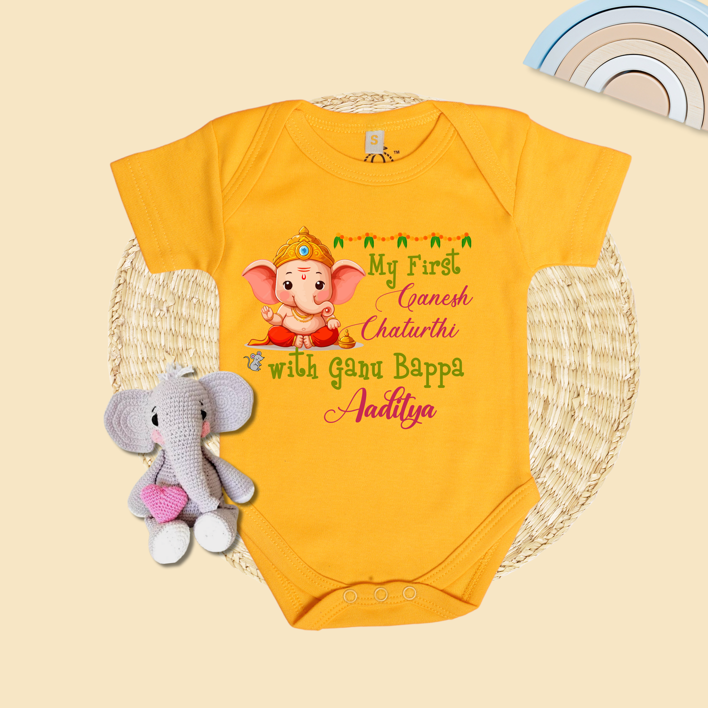 My First Ganesh chaturthi with Gannu Bappa