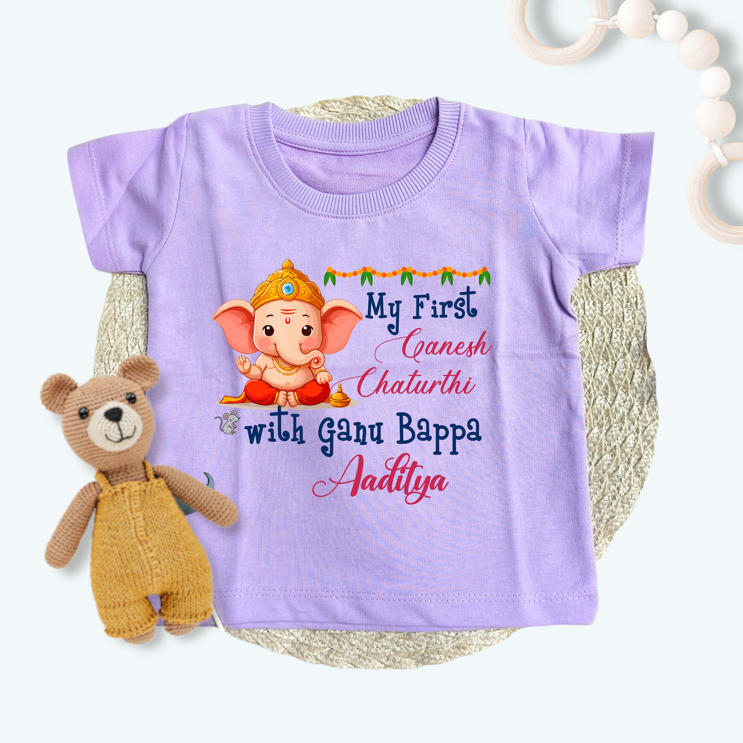 My First Ganesh chaturthi with Gannu Bappa