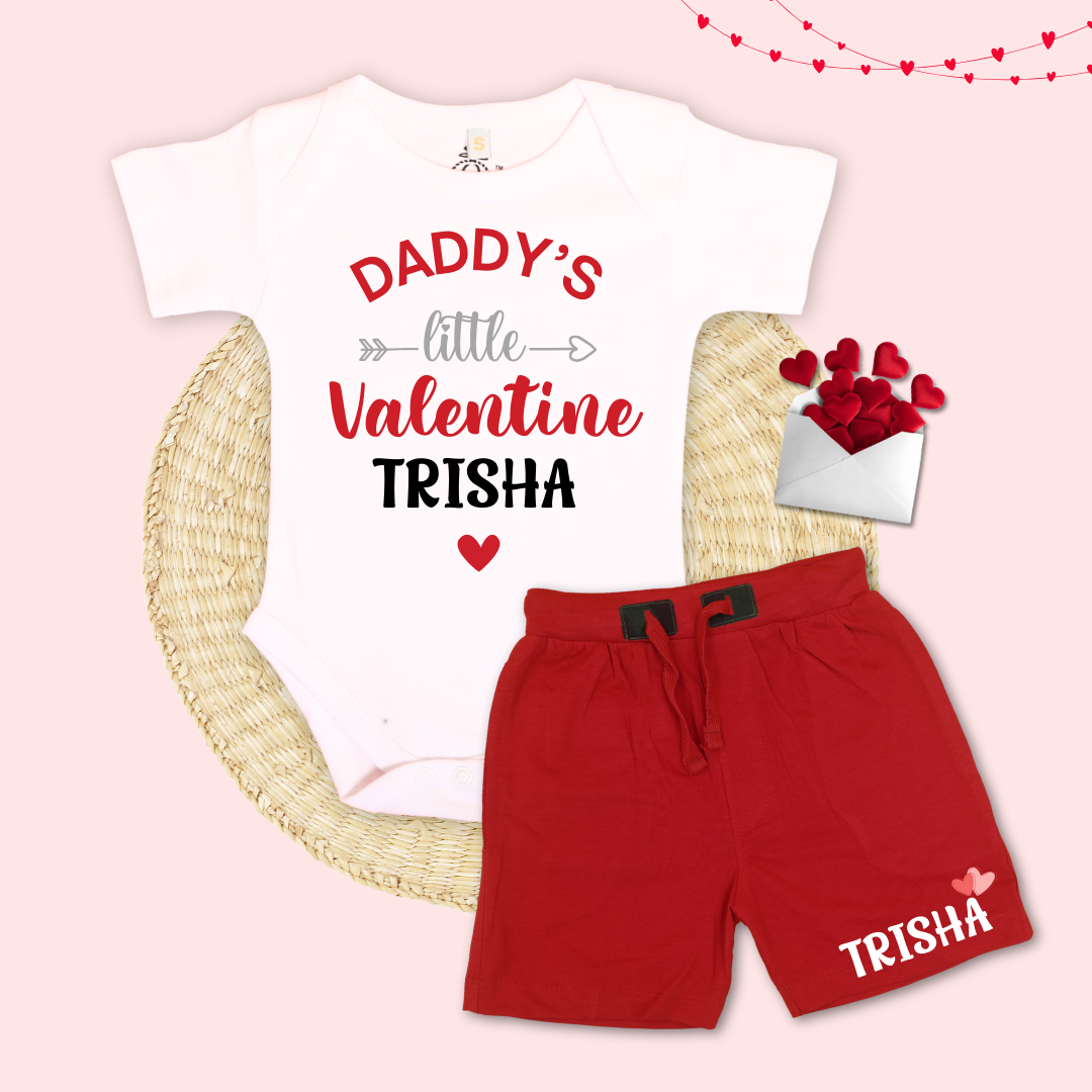 Daddys Little Valentine Set