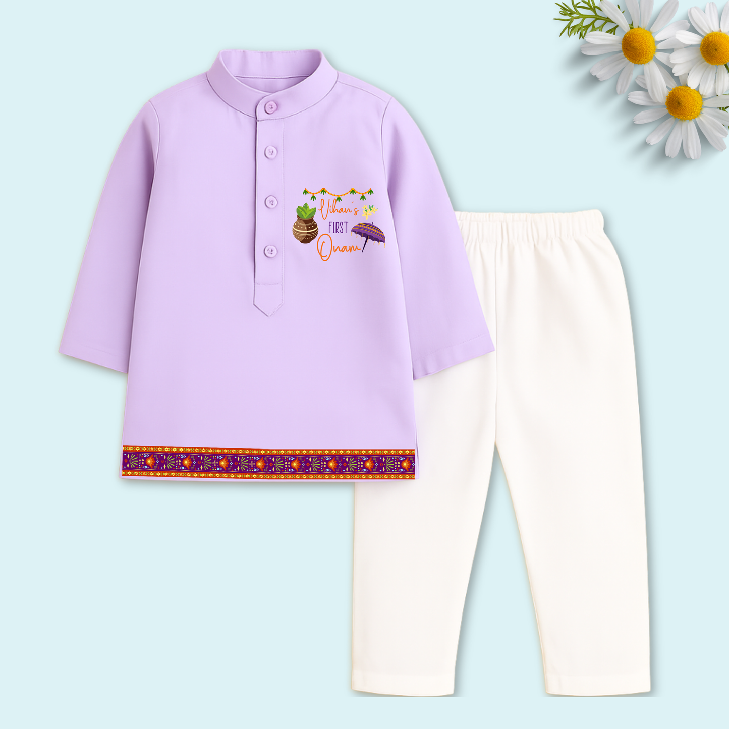 First Onam Kurta set