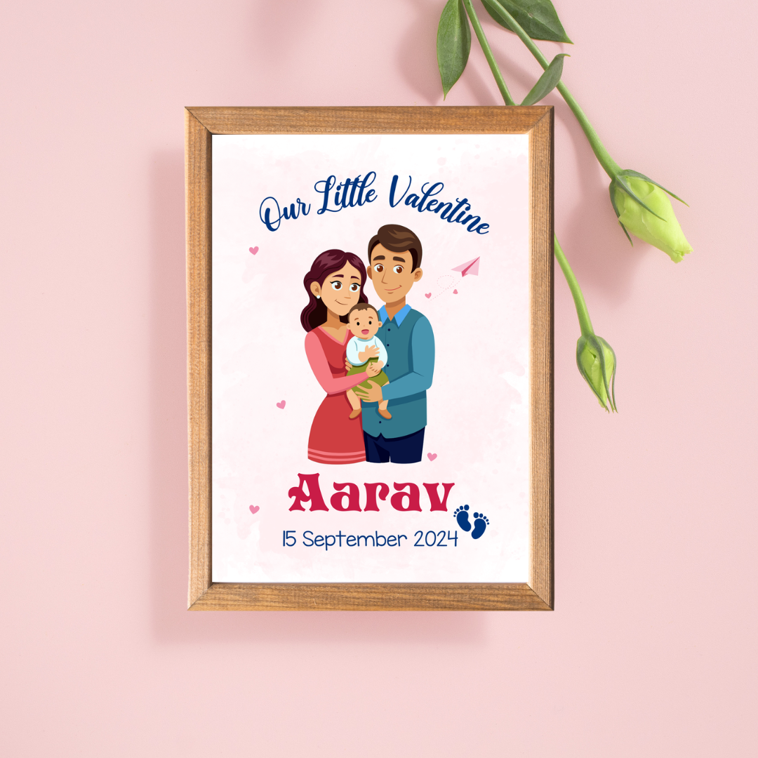 Our Valentine Frame - Small