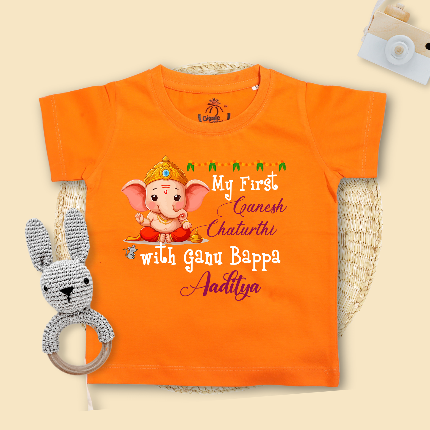 My First Ganesh chaturthi with Gannu Bappa