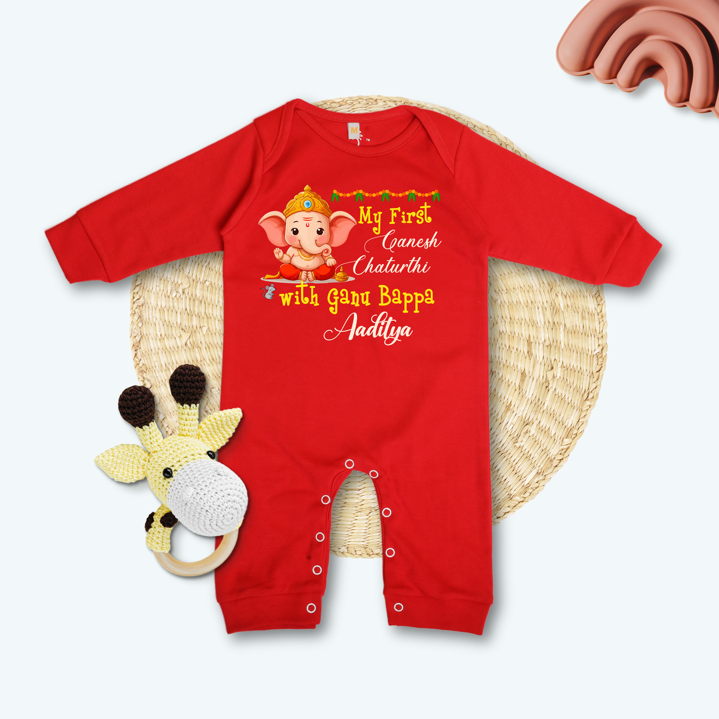 My First Ganesh chaturthi with Gannu Bappa