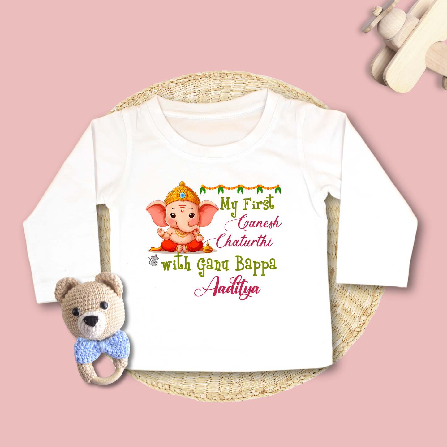 My First Ganesh chaturthi with Gannu Bappa