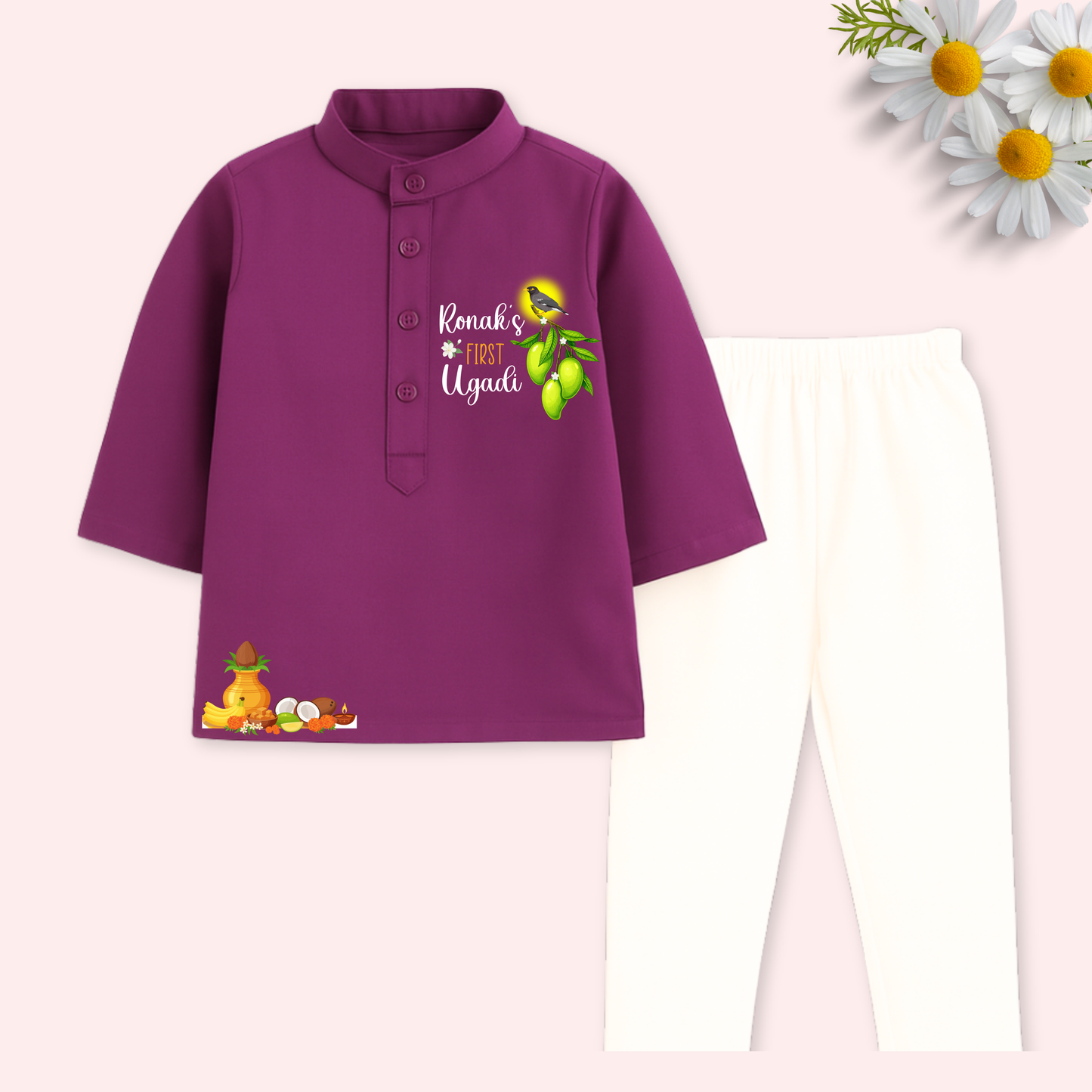 First Ugadi Kurta set