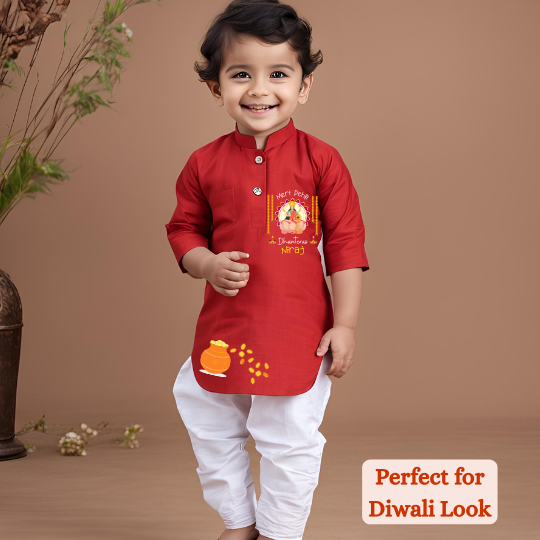 Meri Pehli Dhanteras Kurta Set