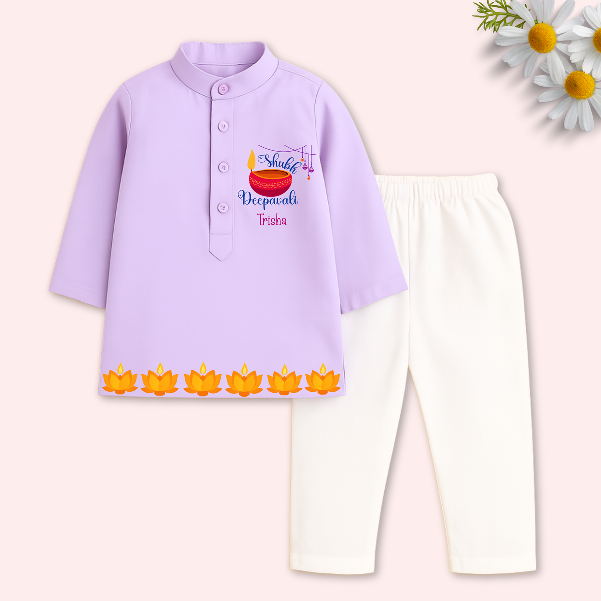 SHUBH DEEPAVALI Kurta set