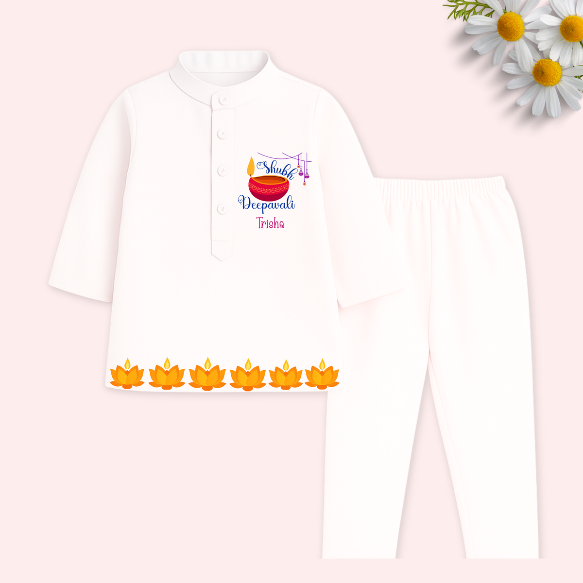 SHUBH DEEPAVALI Kurta set