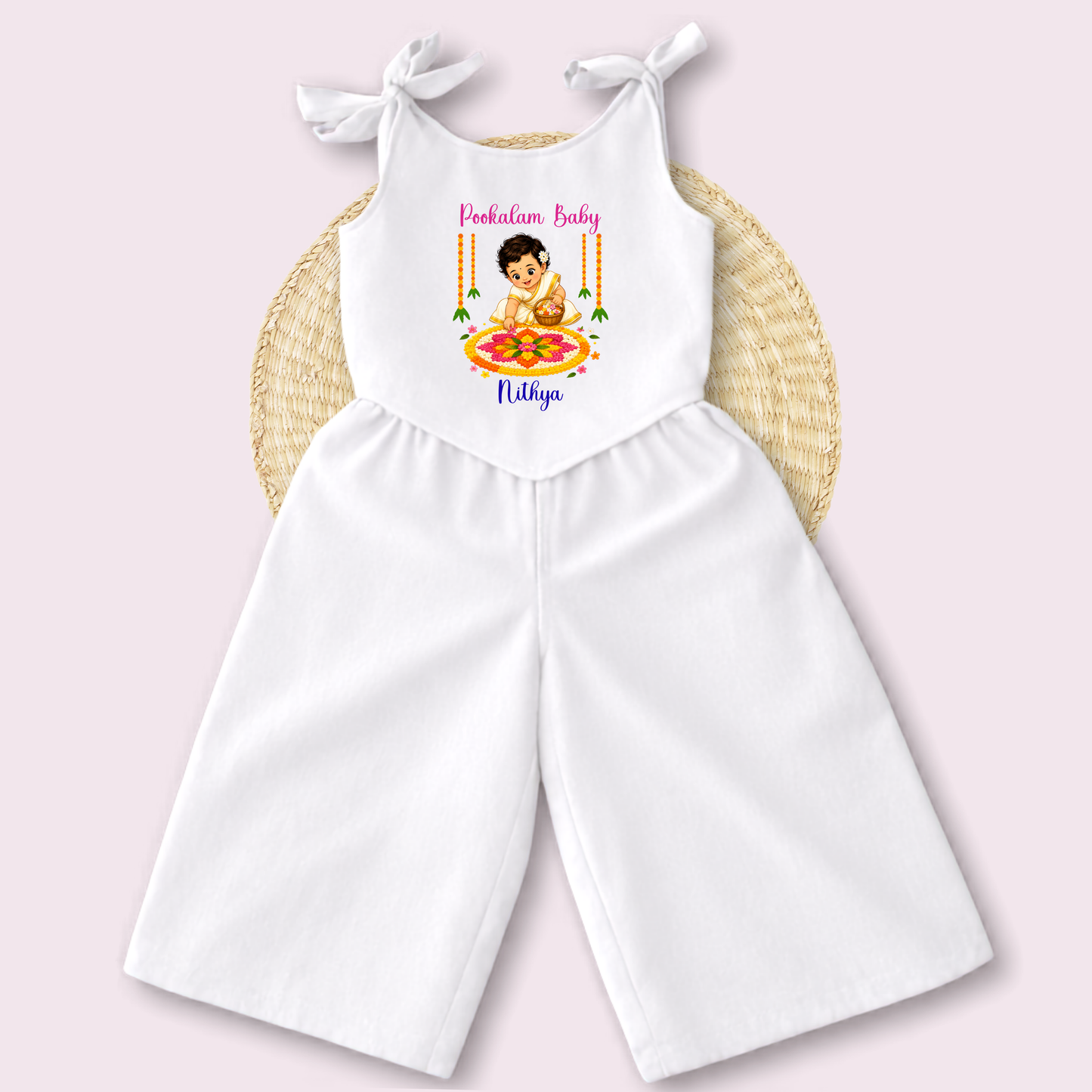 Pookalam Baby Co-ord set