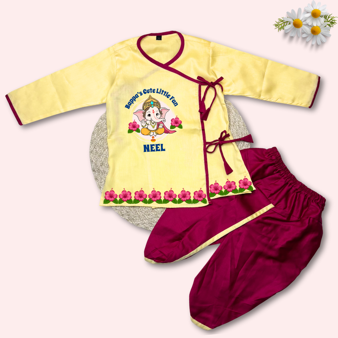 Bappa's Cute Little Fan