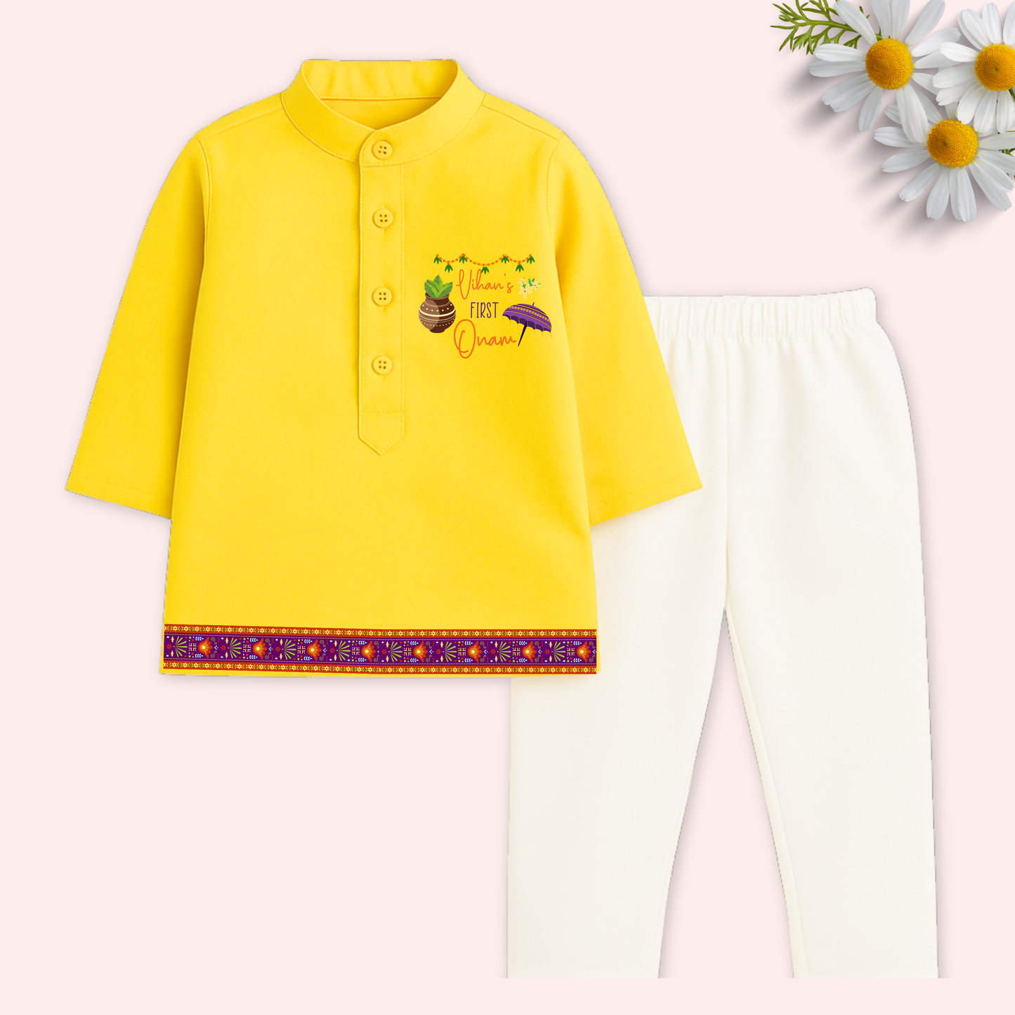 First Onam Kurta set