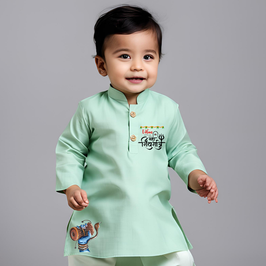 Wishes you Mahashivratri (Kurta set)