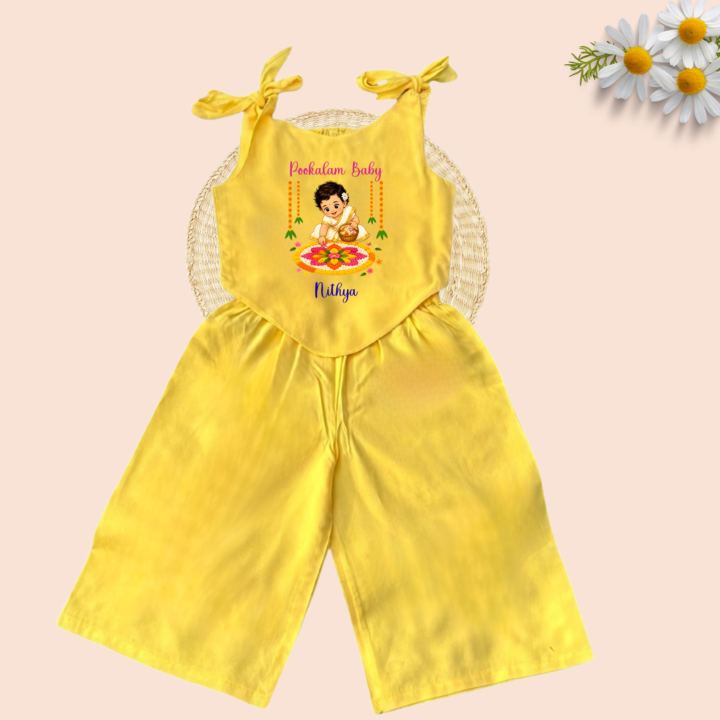 Pookalam Baby Co-ord set