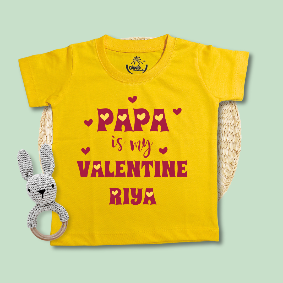 Papa is my valentine