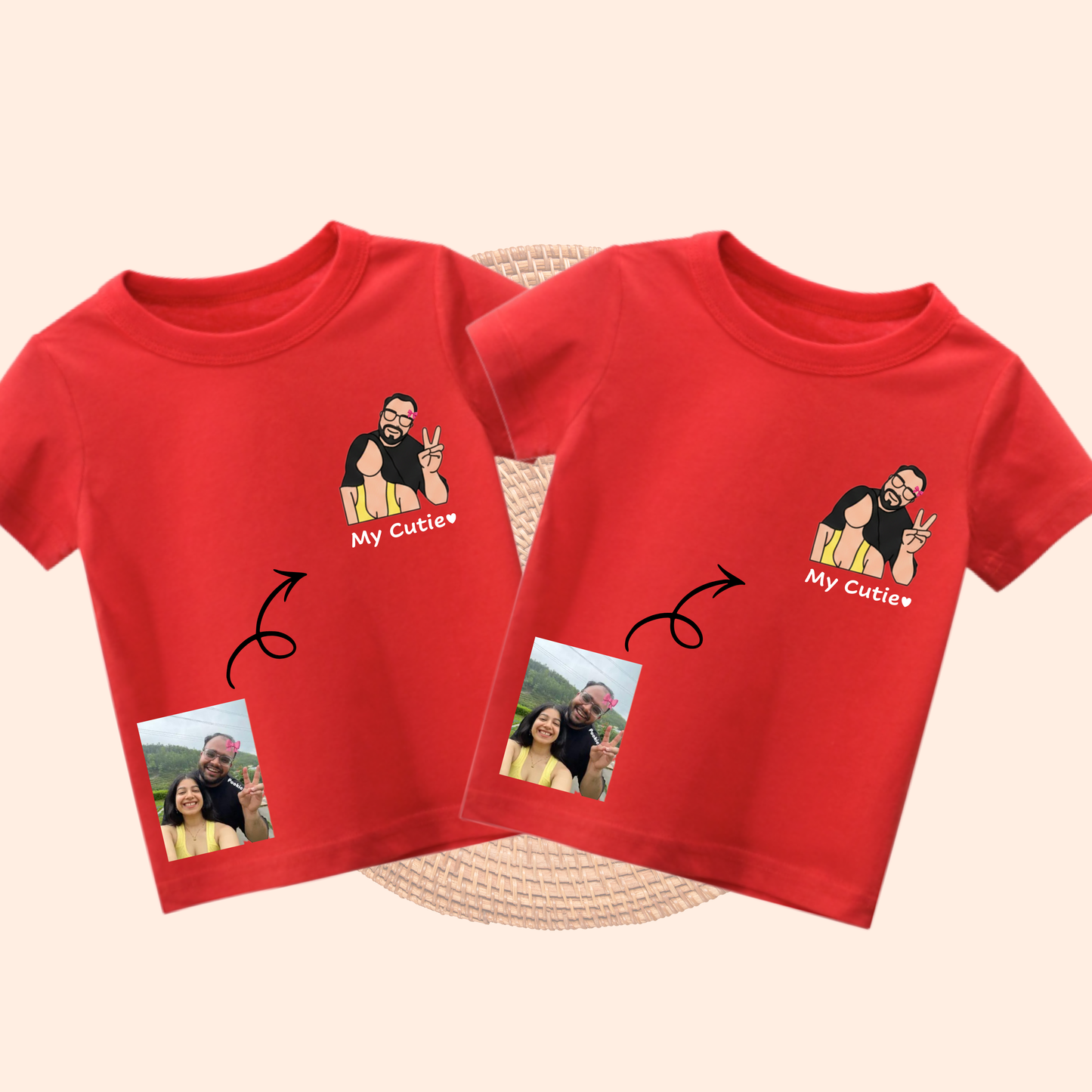 Couple Illustration Tees