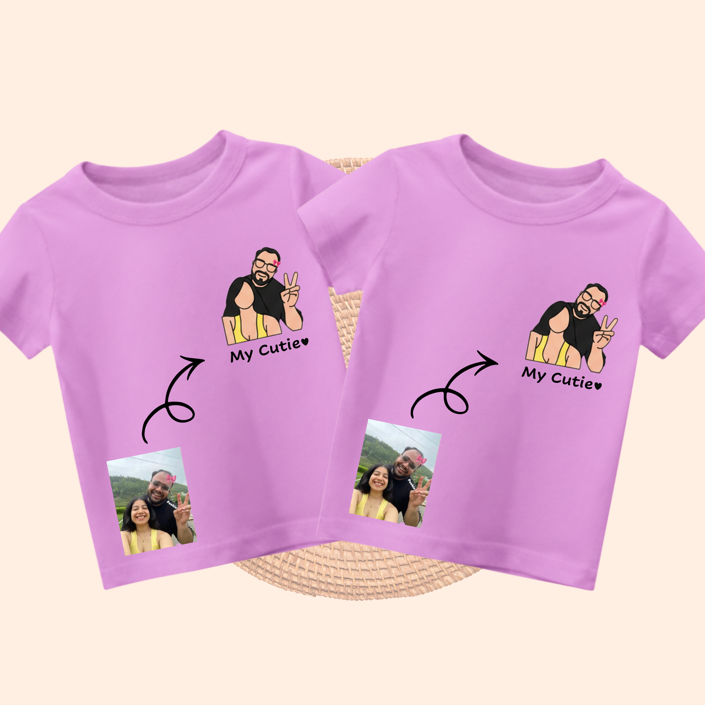 Couple Illustration Tees