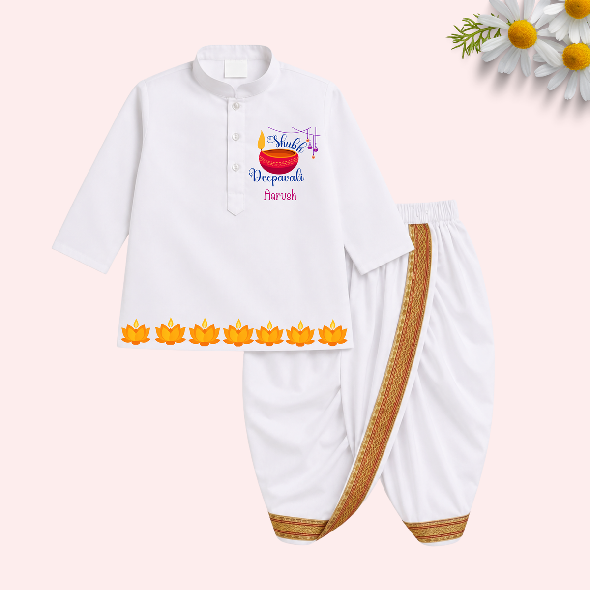 SHUBH DEEPAVALI Dhoti Kurta