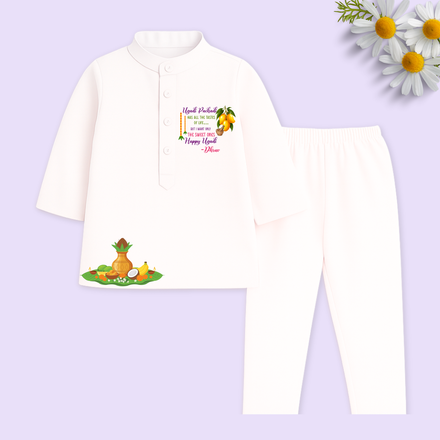 Ugadi Pachadi Kurta set