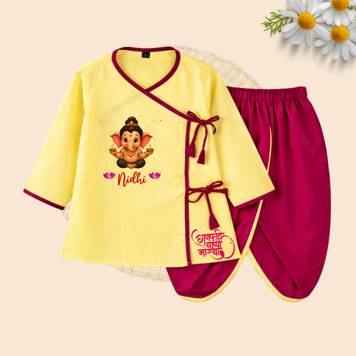 Ganu Bappa Dhoti Kurta