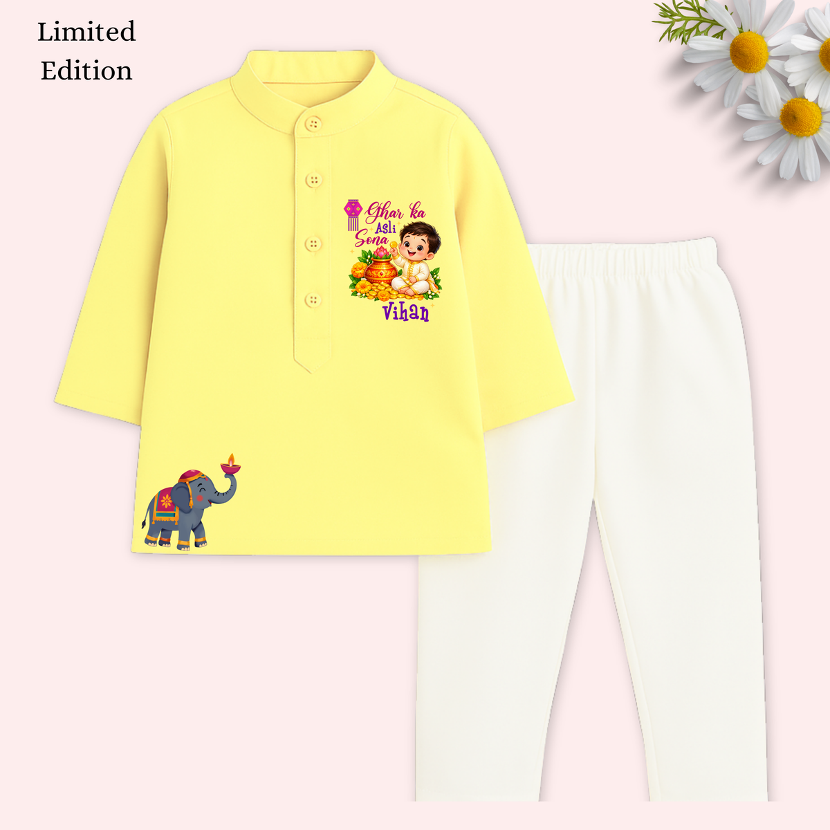 Ghar ka Asli Sona Kurta set