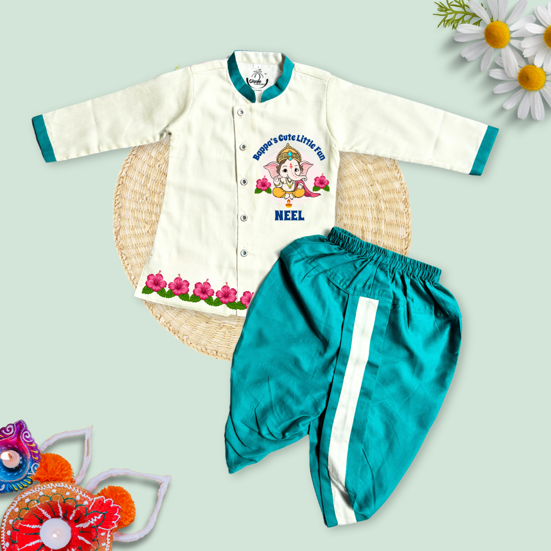 Bappa's Cute Little Fan