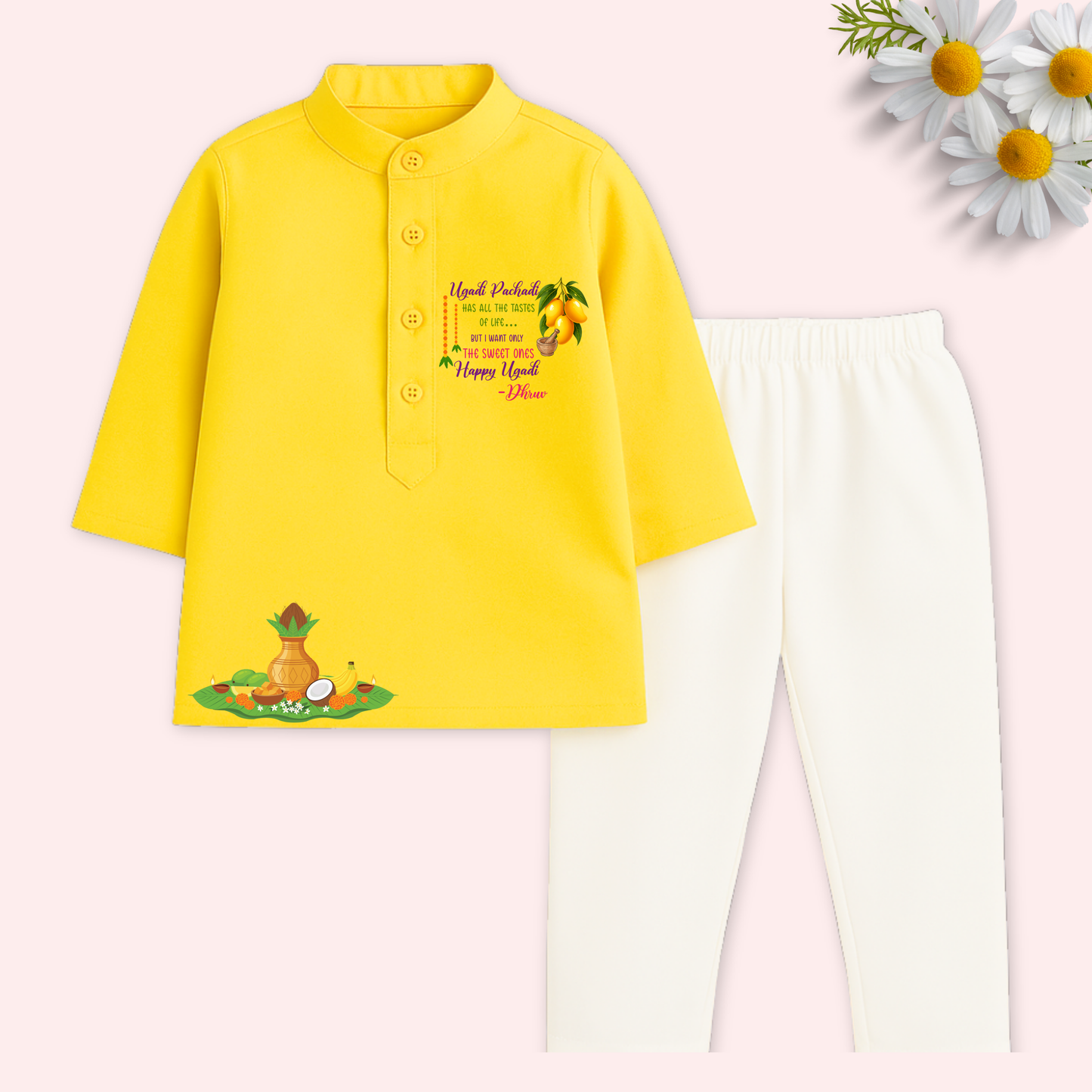 Ugadi Pachadi Kurta set