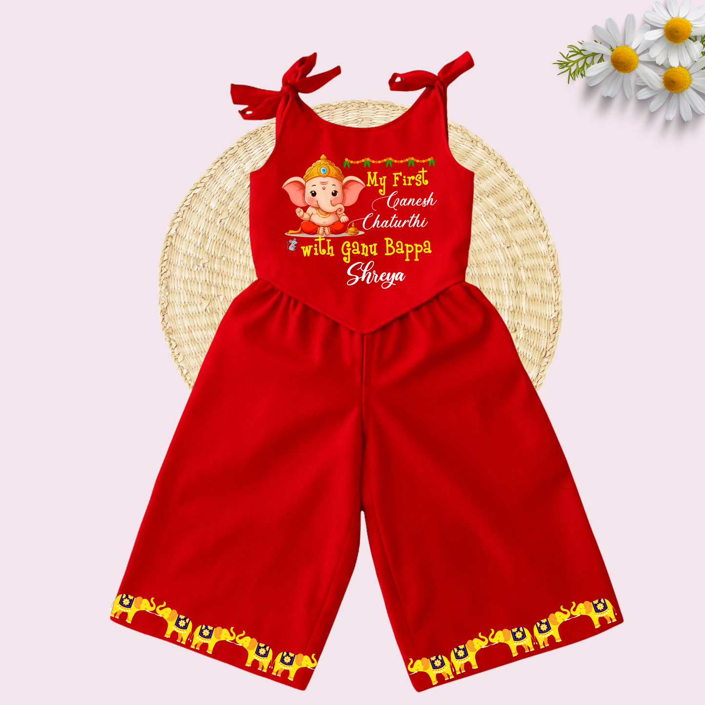 My First Ganesh Chaturthi Co-ord Set