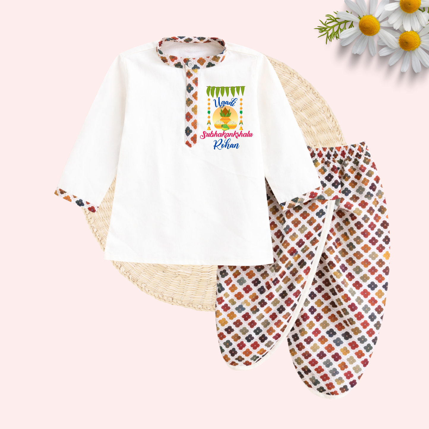 Ugadi Subhkankshalu Dhoti Kurta