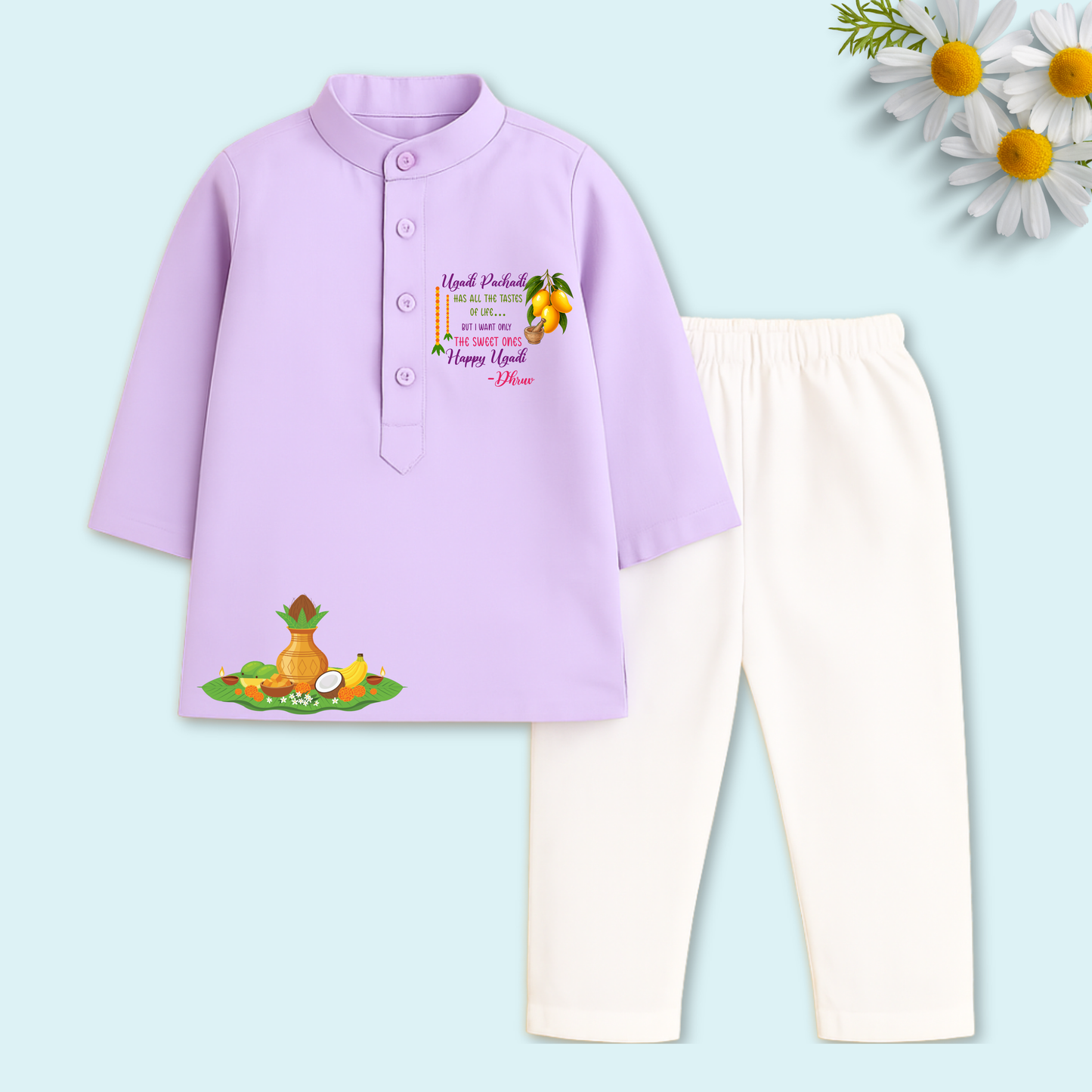 Ugadi Pachadi Kurta set