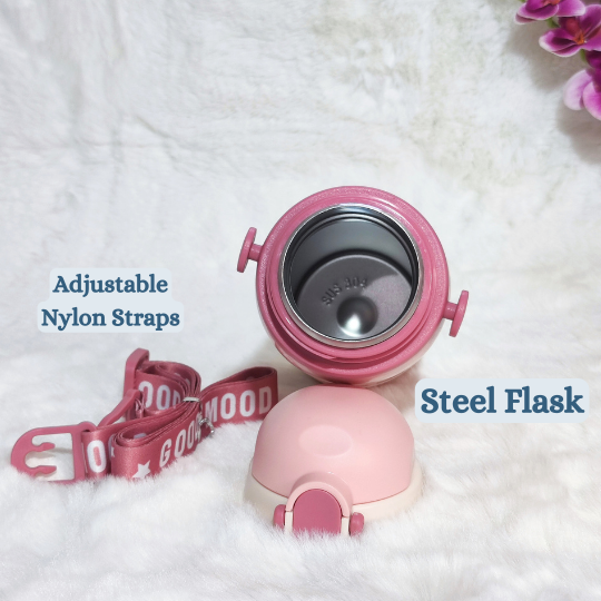 Tine Teddy Steel Flask