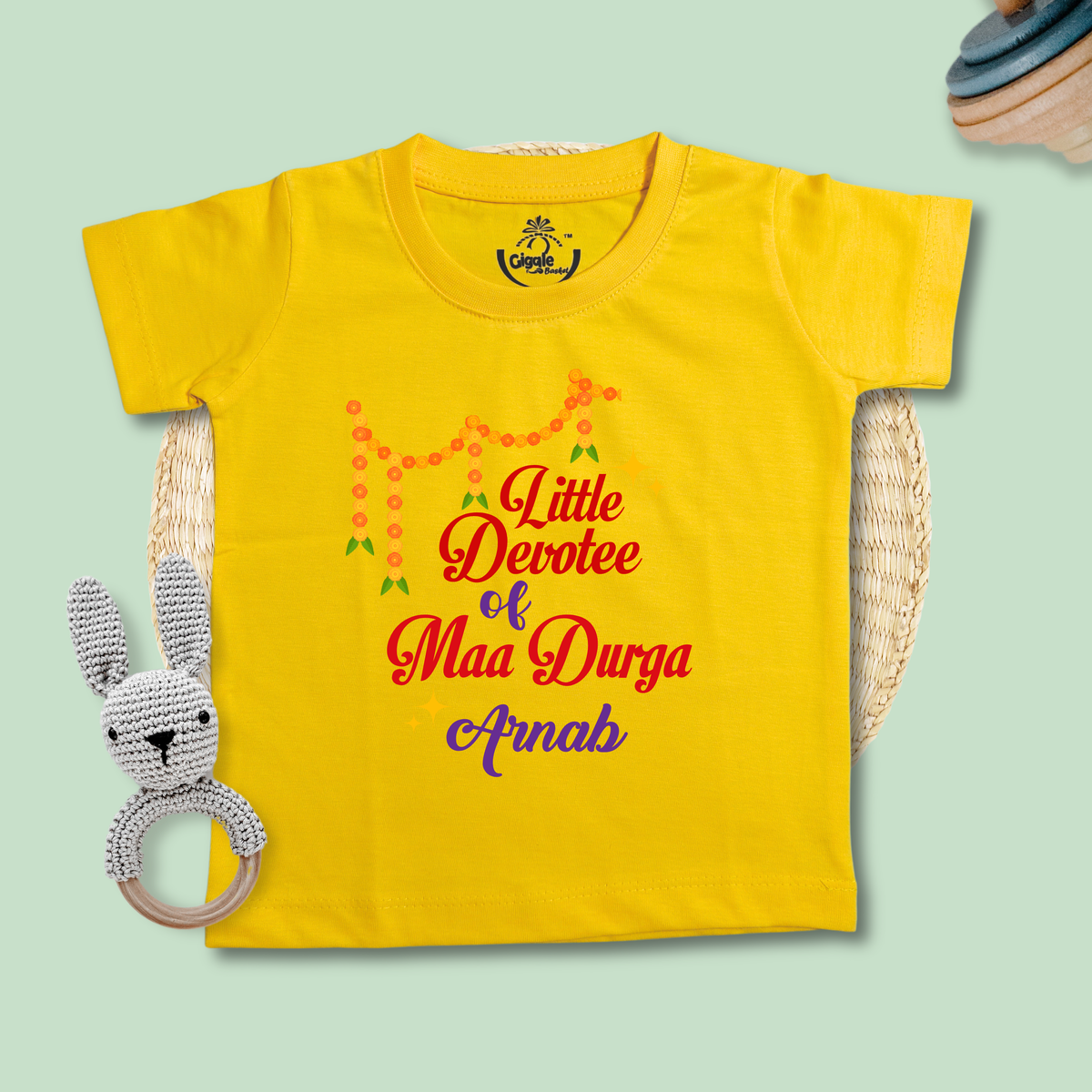 Little Devotee of Maa Durga