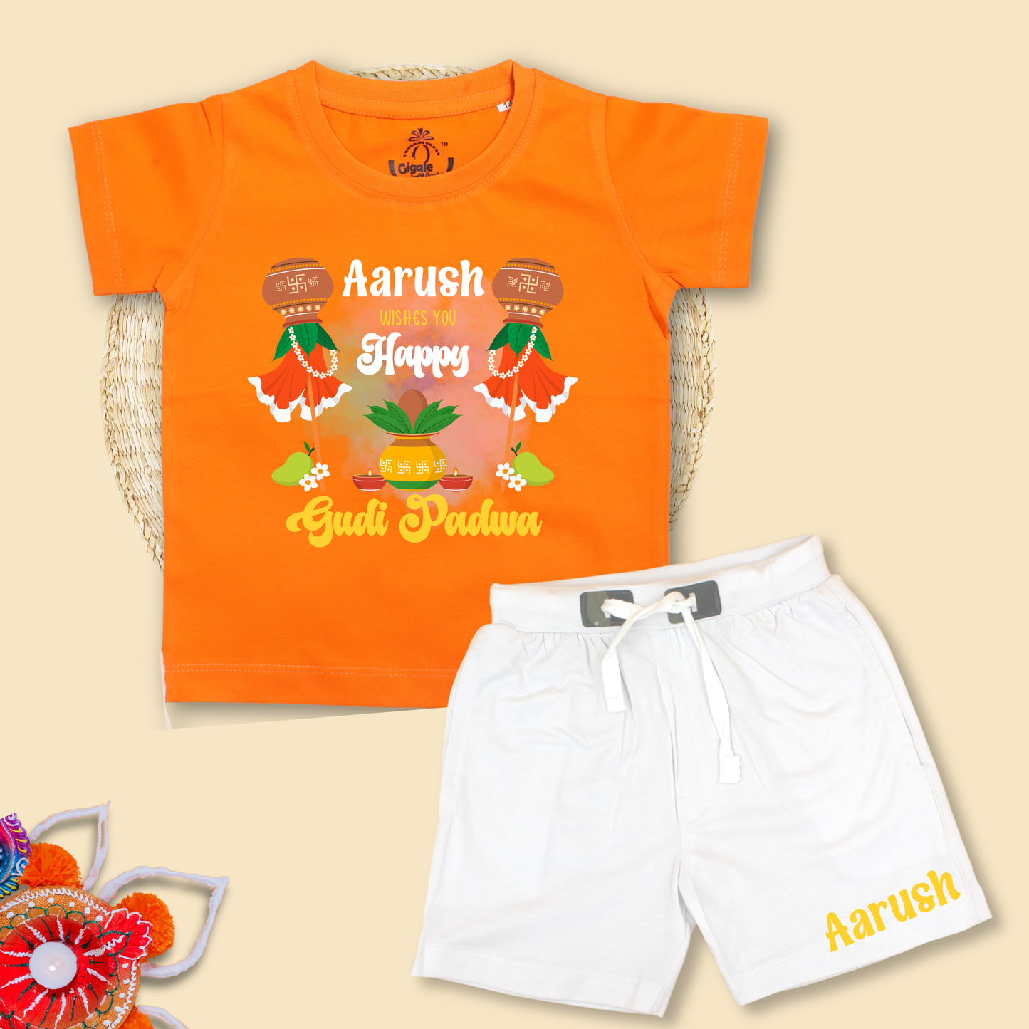 Wishes you Happy Gudi Padwa set