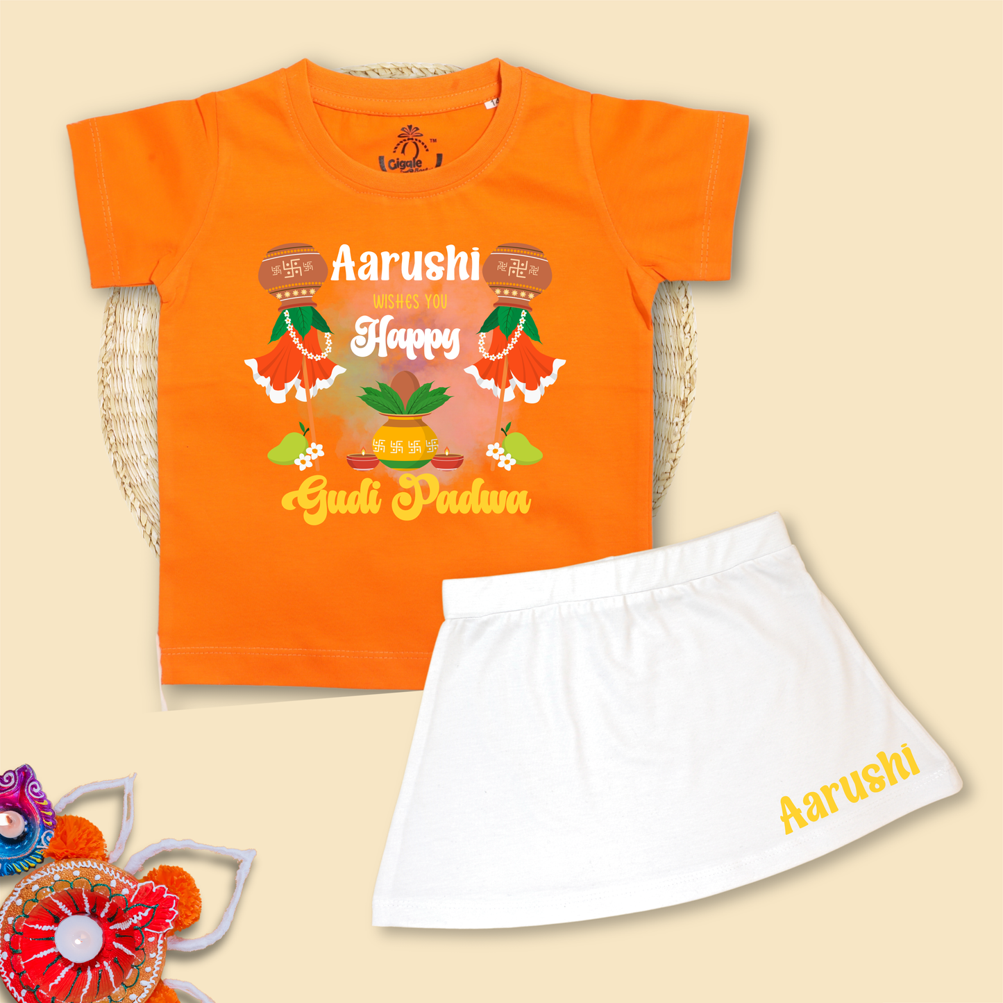 Wishes you Happy Gudi Padwa set