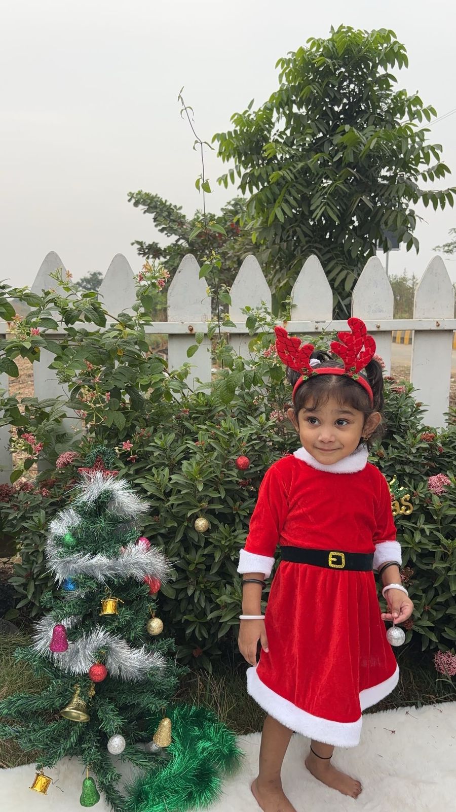 Girl Santa Dress