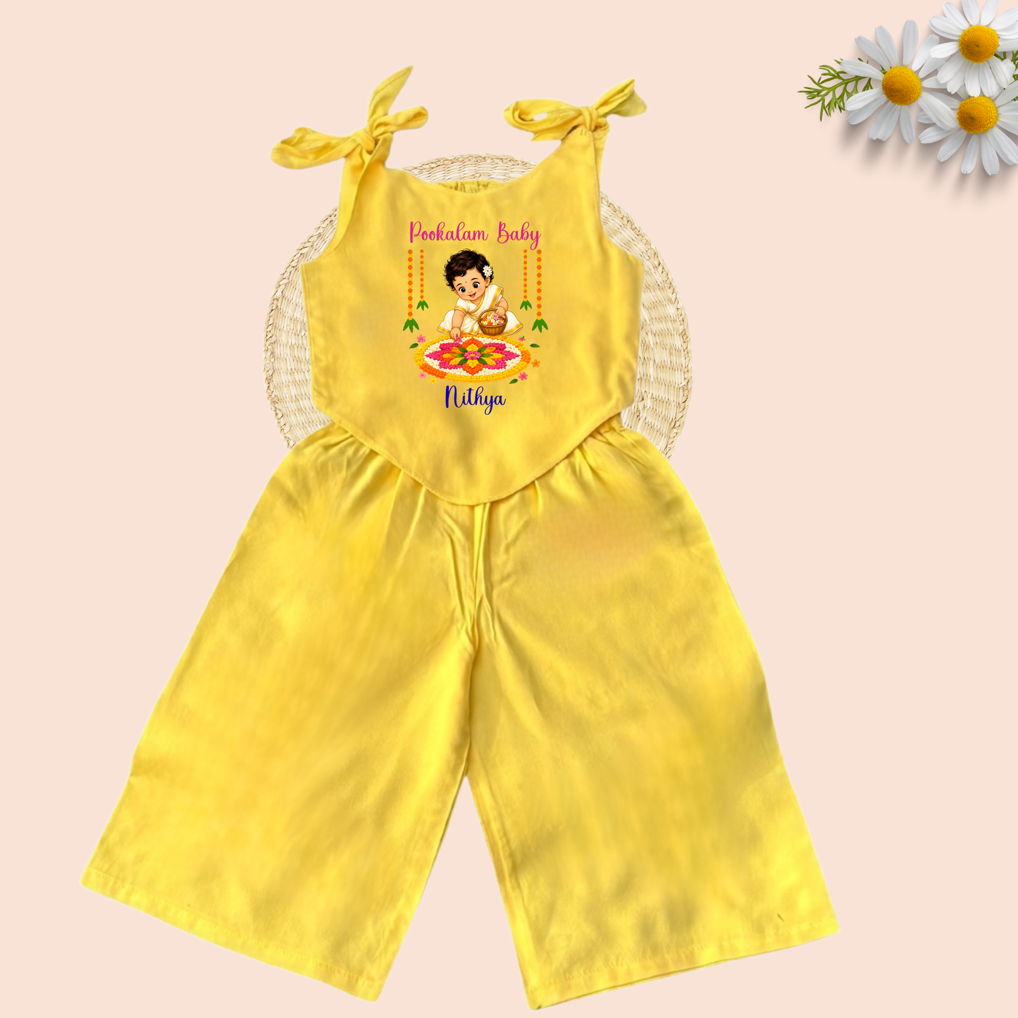 Pookalam Baby Co-ord Set